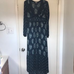 Urban outfitters paisley maxi dress